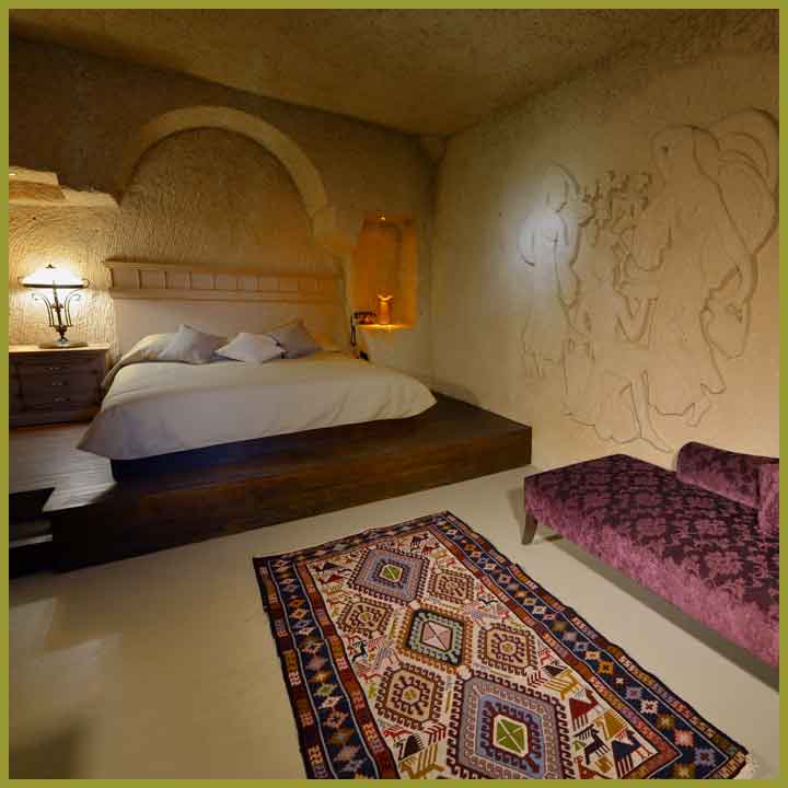 Kapadokya Deluxe Cave Room Cave Hotel